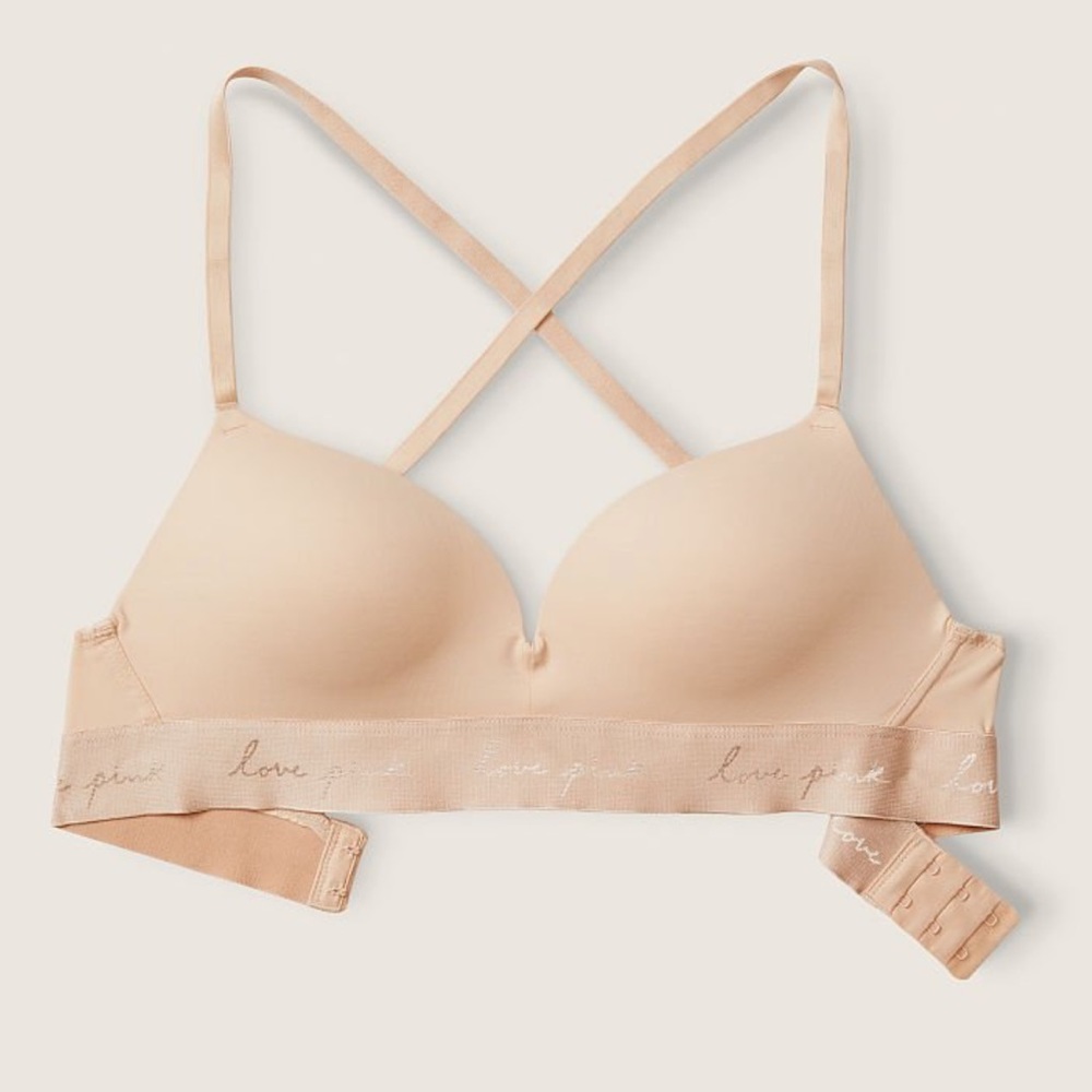 PINK Victoria’s Secret wireless push-up bra